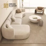 كنب زاويه علي الطراز الاوروبي الفخم