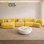 كنب زاويه علي الطراز الاوروبي الفخم