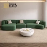 كنب زاويه علي الطراز الاوروبي الفخم