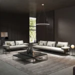 ⁦كنب فاخر بجلد إيطالي لمنزلك الراقي⁩ - الصورة ⁦2⁩