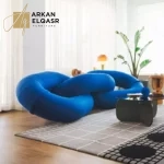 كنب موردن متعدد الألوان بتصميم مميز