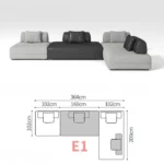 ⁦كنب فاخر بتصميم بوكير فخم⁩ - الصورة ⁦6⁩