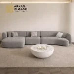 كنب زاويه علي الطراز الاوروبي الفخم