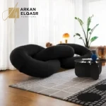كنب موردن متعدد الألوان بتصميم مميز