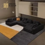 كنب زاوية مودرن من الطراز الايطالي الفخم