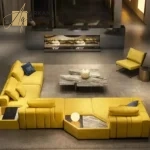 كنب زاوية مودرن مميزة بتصميم فاخر وانيق