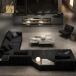 كنب زاوية مودرن مميزة بتصميم فاخر وانيق