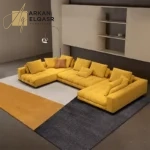 كنب زاوية مودرن من الطراز الايطالي الفخم