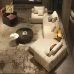 كنب زاوية مودرن مميزة بتصميم فاخر وانيق