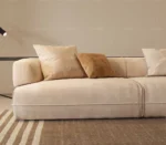 ⁦كنب زاوية منحني بتصميم حديث⁩ - الصورة ⁦5⁩