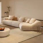 كنب زاوية منحني بتصميم حديث