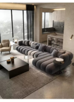 ⁦كنب زاوية مريح بتصميم مميز و فاخر⁩ - الصورة ⁦3⁩