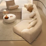 ⁦كنب زاوية منحني بتصميم حديث⁩ - الصورة ⁦2⁩