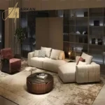 كنب زاوية مودرن مميزة بتصميم فاخر وانيق