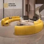 كنب مودرن بألوان متعددة لديكور رائع