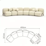 ⁦كنب مودرن مميز بتصميم من فاكتوريا⁩ - الصورة ⁦5⁩