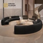كنب مودرن بألوان متعددة لديكور رائع