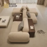 كنب مودرن فاخر بتصميم أنيق ومميز