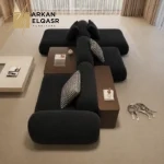كنب مودرن فاخر بتصميم أنيق ومميز