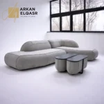 كنب أثاث فاخر بتصميم فريد