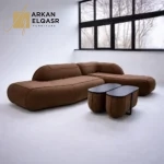 كنب أثاث فاخر بتصميم فريد