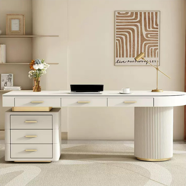 مكتب الفخامة بتصميم أنيق عالي الجودة