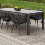 ⁦طاولة طعام  1.8سم  مع مقاعد فاخرين عدد 6⁩ - الصورة ⁦2⁩