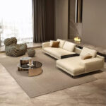 ⁦كنب زاوية مودرن من جلد عالي الجودة⁩ - الصورة ⁦2⁩