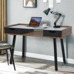 ⁦مكتب مودرن مصمم بسطح شفاف⁩ - الصورة ⁦4⁩