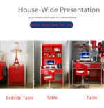 ⁦سرير أطفال بتصميم سيارة رياضية – هيكل بلاستيكي متين – ألوان زاهية – آمن وممتع – ضمان سنتين⁩ - الصورة ⁦9⁩