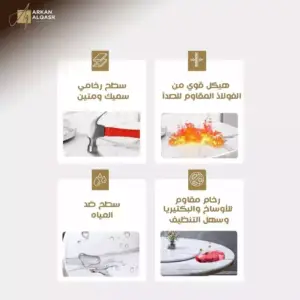 طاولة طعام فخمة بتصميم كراسي مختلف 