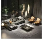 ⁦كنب زاوية بتصميم ايطالي فخم⁩ - الصورة ⁦4⁩