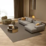 ⁦كنب زاوية مودرن من جلد عالي الجودة⁩ - الصورة ⁦18⁩