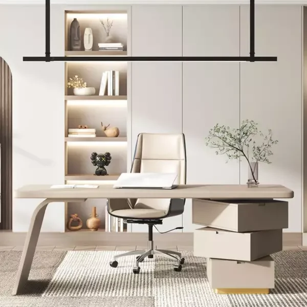 مكتب بتصميم متدرج حديث