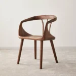 مكتب مودرن خشبي مع كرسي 