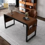 مكتب فخم مغطي بالجلد الايطالي