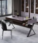 مكتب وكرسي متحرك متين