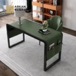 مكتب فخم مغطي بالجلد الايطالي