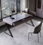 مكتب وكرسي متحرك متين