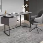 مكتب مع كرسي بتصميم عصري حديث