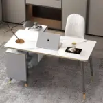 مكتب زاوية مزود بوحدة ادراج متعددة