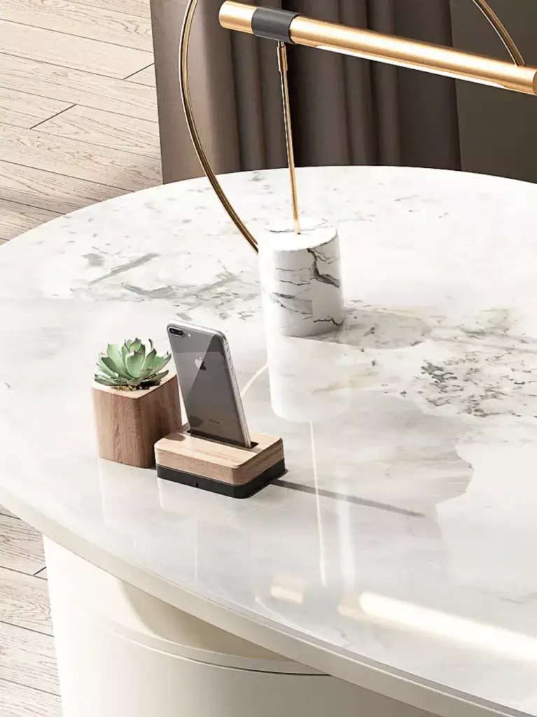 مكتب بخزانة جانبية بتصميم امريكي