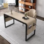 مكتب فخم مغطي بالجلد الايطالي