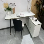 مكتب زاوية مزود بوحدة ادراج متعددة