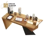 مكتب مائل بتصميم خشبي فاخر