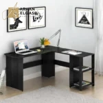 مكتب خشبي زاوية عصري