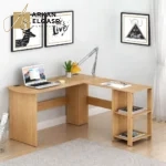 مكتب خشبي زاوية عصري