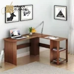 مكتب خشبي زاوية عصري