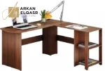 مكتب خشبي زاوية عصري
