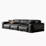 ⁦كنب مودرن من جلد بتصميم ايطالي⁩ - الصورة ⁦2⁩